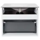 Комплект Qtap Virgo 800х580х437 White/Whitish oak тумба подвесная + раковина врезная  QT1872TPА8013080CW (QT1872TPА8013080CWWO)