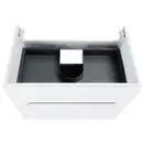 Комплект Qtap Virgo 800х580х437 White/Whitish oak тумба подвесная + раковина врезная  QT1872TPА8013080CW (QT1872TPА8013080CWWO)