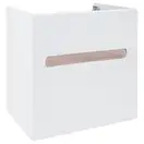 Тумба подвесная Qtap Virgo 600х580х437 White/Whitish oak QT1874TPА601W (QT1874TPА601WWO)