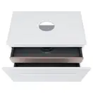 Тумба подвесная Qtap Virgo 800х476х469 White/Whitish oak со столешницей QT1879TPА801WWO