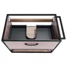 Комплект Qtap Taurus 800х580х437 Whitish oak тумба подвесная + раковина врезная QT2472TPT803WO