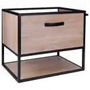 Тумба подвесная Qtap Taurus 600х580х437 Whitish oak QT2474TPT603WO