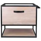 Тумба подвесная Qtap Taurus 600х580х437 Whitish oak QT2474TPT603WO