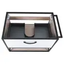 Тумба подвесная Qtap Taurus 700х580х437 White/Whitish oak QT2474TPT703WWO