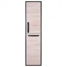 Пенал подвесной Qtap Taurus 350х1450х300 Whitish oak с корзиной для белья QT2476PP1451KRWO
