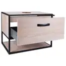 Тумба подвесная Qtap Taurus 700х476х469 Whitish oak со столешницей QT2479TPT703WO
