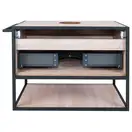 Тумба подвесная Qtap Taurus 700х476х469 Whitish oak со столешницей QT2479TPT703WO