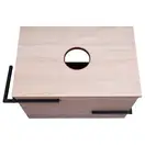 Тумба напольная Qtap Taurus 700х616х437 Whitish oak со столешницей QT2480TNT703WO