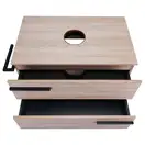 Тумба напольная Qtap Taurus 800х616х437 Whitish oak со столешницей QT2480TNT803WO