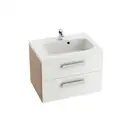 Шафка під умивальник SD 600 CHROME II cappuccino-white, RAVAK (X000000919)