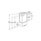Раковина з тумбою Roca Mini 45 см (A855873806)