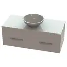Snail Тумба «Венера» з умивальником «Камелія» Шик  В330 (1200КМ147B330)
