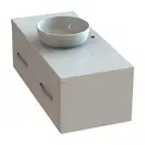 Snail Тумба «Венера» з умивальником «Сакура» А200М Чорний МАТ (1200КМ177A200M)