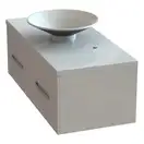 Snail Тумба «Венера» з умивальником «Оріон» А602 Агат глянець (1200KM121A602)