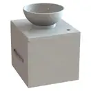 Snail Тумба «Адель» з умивальником «Селена» Лагуна H700 (500KM104RH700)