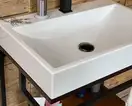 Snail Тумба «Самуі» з умивальником «Гранд»/дерево Меланіт H100 (600LOFT148dH100)