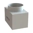 Snail Тумба «Мадлен» з умивальником «Оазіс» А900 Рубін глянець (700КМ170A900)