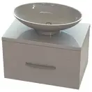 Snail Тумба «Мадлен» з умивальником «Ніка» А801 Сапфір глянець (700KM103A801)