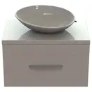 Snail Тумба «Мадлен» з умивальником «Лотос» Іній В110 (700KM173B110)