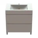 Snail Тумба «Новелла» з умивальником «Атлант» 800 А802М Олива МАТ (800КМ163A802M)