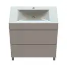 Snail Тумба «Новелла» з умивальником «Атлант» 800 А802М Олива МАТ (800КМ163A802M)