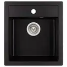 Кухонная мойка Qtap CS 5046 Black (QT5046BLA404)