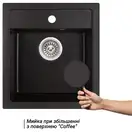 Кухонная мойка Qtap CS 5046 Black (QT5046BLA404)