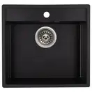 Кухонная мойка Qtap CS 5250 Black (QT5250BLA404)
