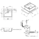 Кухонная мойка Qtap CS 5250 Coffee (QT5250COF551)