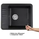 Кухонная мойка Qtap CS 6250 Black (QT6250BLA404)