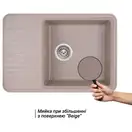 Кухонная мойка Qtap CS 7440 Beige (QT7440BEI551)