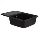 Кухонная мойка Qtap CS 7440 Black (QT7440BLA404)