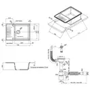 Кухонная мойка Qtap CS 7440 Coffee (QT7440COF551)