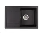 Кухонная мойка Qtap CS 7449 Black (QT7449BLA404)