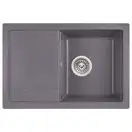 Кухонная мойка Qtap CS 7449 Grey (QT7449GRE471)