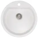 Кухонная мойка Qtap CS D510 White (QTD510WHI650)