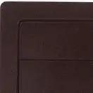 Мийка кухонна Zerix ZS-6550S-12 Коричнева (ZX4544)