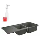Набор Grohe мойка кухонная K400 31643AT0 + дозатор для моющего средства Contemporary 40536000 (31643AT040536000)