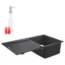 Набор Grohe мойка кухонная K500 31644AP0 + дозатор для моющего средства Contemporary 40536000 (31644AP040536000)