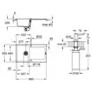 Набор Grohe мойка кухонная K500 31644AT0 + дозатор для моющего средства Contemporary 40536000 (31644AT040536000)