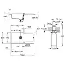 Набор Grohe мойка кухонная K500 31645AT0 + дозатор для моющего средства Contemporary 40536000 (31645AT040536000)