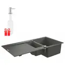 Набор Grohe мойка кухонная K500 31646AT0 + дозатор для моющего средства Contemporary 40536000 (31646AT040536000)