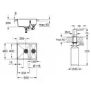 Набор Grohe мойка кухонная K500 31648AT0 + дозатор для моющего средства Contemporary 40536000 (31648AT040536000)
