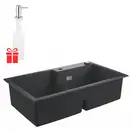 Набор Grohe мойка кухонная K500 31649AP0 + дозатор для моющего средства Contemporary 40536000 (31649AP040536000)