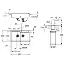 Набор Grohe мойка кухонная K500 31649AT0 + дозатор для моющего средства Contemporary 40536000 (31649AT040536000)