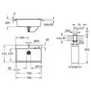 Набор Grohe мойка кухонная K700 31652AT0 + дозатор для моющего средства Contemporary 40536000 (31652AT040536000)