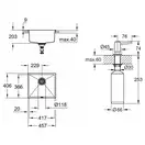 Набор Grohe мойка кухонная K700 31653AT0 + дозатор для моющего средства Contemporary 40536000 (31653AT040536000)