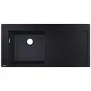 Кухонна мийка Hansgrohe S5110-F450 1050х510 поличка праворуч, Graphiteblack (43330170)
