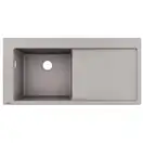 Кухонна мийка Hansgrohe S5110-F450 1050х510 поличка праворуч, Concretegrey (43330380)