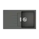 Мийка для кухні Hansgrohe S52 S520-F345, чорний сірий камінь 43356290
